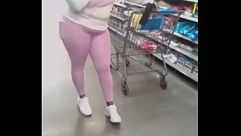 play Big phat ass walking grocery shopping