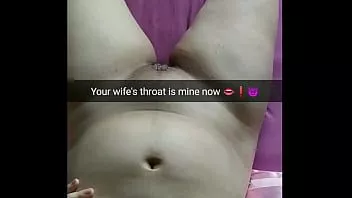 تشغيل ارتكب حماقة كبيرة زوجة خائنة شابة مع كس مشعر يستخدمها عشيقها كلعبة - تعليق الديوث المفاجئ - حليبي ماري