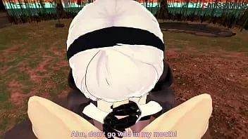 play 2b practicing and i interrupt her to fuck pov | nier: automata | short