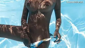 Play Venezuelan beauty skinny dipping adventure and alluring poolside showcase