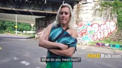play Years Later Run-In Leads to Outdoor Fucking with a Horny MILF